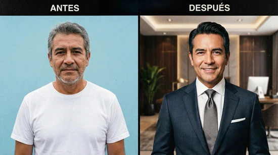 Antes y después